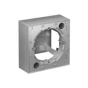 ATLASDESIGN КОРОБКА для наружного монтажа, АЛЮМИНИЙ