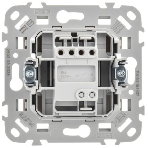 FLITE Выключатель 1-клавишный 10А ВС11-1-0-ФлШ шампань IEK