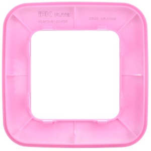 FLITE Рамка 1-местная РУ-1-А-ФлПр пурпурный IEK