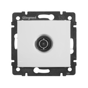 VALENA Розетка TV тип звезда белый