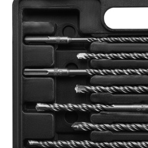 Набор буров и долот SDS PLUS, 13 предметов KRANZ