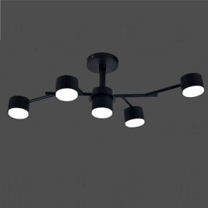 Светильник H77253/4+1 чёрный