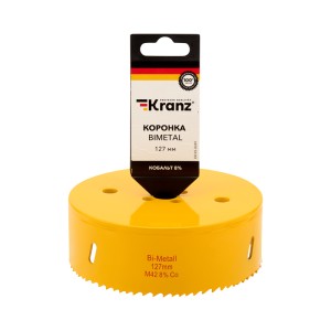 Коронка Bimetal 127мм KRANZ