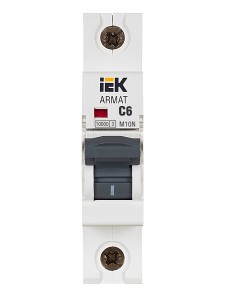 ARMAT Автоматический выключатель M10N 1P C 6А IEK