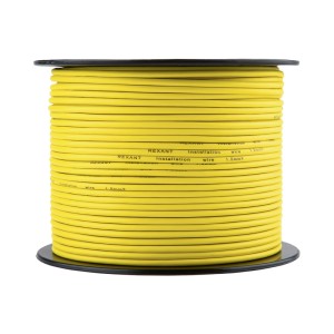 Провод ПГВА 1х1,50мм², желтый, бухта 100м REXANT