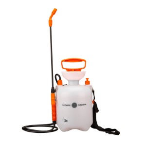 Опрыскиватель садовый помповый для растений и цветов 3л ЧЕТЫРЕ СЕЗОНА