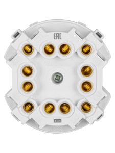 Выключатель 4-кл. 16А 250В проходной кнопочный механизм платина, "Байкал" TDM