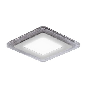 Светильник Gauss Bubbles кв6+3W, 540lm 4000K 180-265V IP20 монт Ø110 143*143*31мм 3 реж LED 1/40