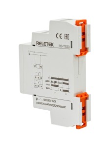 Реле времени RS-TS23, 2x1CO, 8A(250VAC), 24_240VAC/DC, 100ms_10min, пуск Y-Δ (звезда-треугольник), 1M