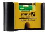 Пластиковый уровень Pocket electric STABILA (с чехлом)