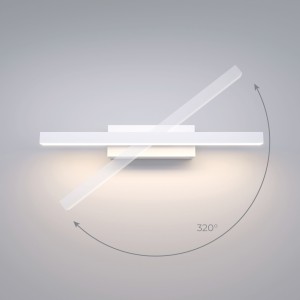 10Вт 40121/LED/Светильник настенный светодиодный Rino белый