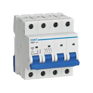 NB1-63D 4P 40A 6kA х-ка D Автоматический выключатель (CHINT)