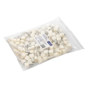 Наконечник-гильза General НШВИ(2) GNGI-E2-2x10-14-50 Слоновая кость, 50 штук