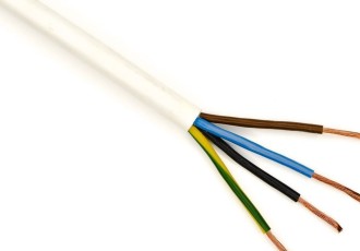 Провод ПВСн 3х1,5+1х1,5 БЕЛЫЙ