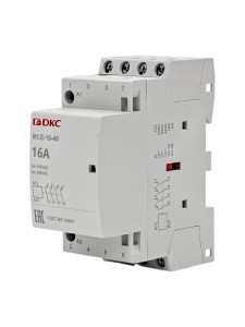 Контактор модульный YON max типа MCE, 4P, 16A, 240В, 4НО DKC