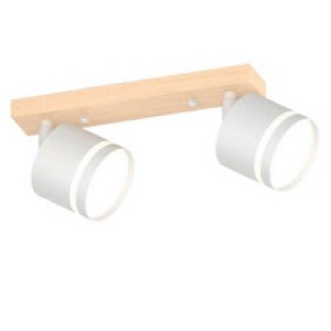 Светильник X4504/2 белый/дерево