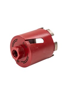 Коронка алмазная для дрелей с микроударом DCH-72MH Micro Hit Laser M16 EKF Professional