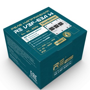 Реле напряжения RE V3F-63A W