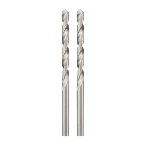 Сверло по металлу 2,5х57х30мм (HSS), DIN 338, 2 шт. в упаковке KRANZ
