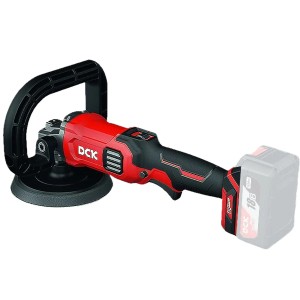 Машина шлифовальная угловая аккумуляторная (полировальная) DCK KDSP02-180, 180мм,18В 2*5А/ч, 500-3000 об/мин