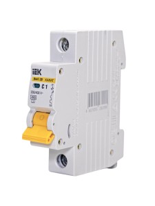 KARAT Автоматический выключатель ВА47-29 1P C 1А 4,5кА IEK