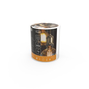 Светильник подвесной Gauss Decor PL022 бронзовый E27, 1 м