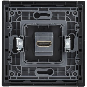 FORTE&PIANO Розетка HDMI FP640M металл шампань IEK