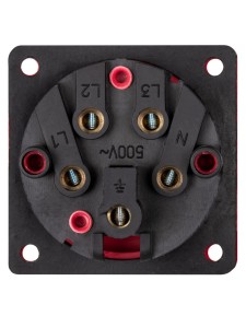 Вилка 625 скрытая 3P+PE+N 32А 380В IP44 TDM