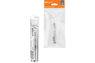 Припой ПОС 40, трубка с канифолью, ГОСТ 21931-76, Ø1 мм, 10 г, колба, серия "Алмаз" TDM