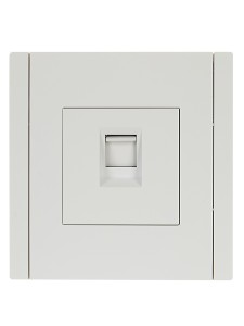 FORTE&PIANO Розетка компьютерная RJ45 кат.5E FP232 белый IEK
