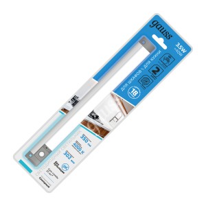 Светильник сенсорный Gauss модель E 3,5W 350lm 4000K 170-260V 300mm PIR 1/10/40