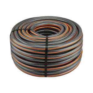 Шланг поливочный ПВХ 3-х слойный армированный 3/4" 50м Стандарт ЧЕТЫРЕ СЕЗОНА