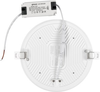 Светильник Gauss Frameless круг 24W 2400lm 4000K 85-265V IP20 монтаж Ø155 170*27мм LED 1/30