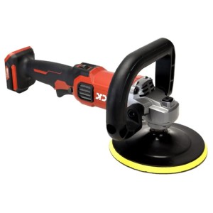 Машина шлифовальная угловая аккумуляторная (полировальная) DCK KDSP02-180, 180мм,18В 2*5А/ч, 500-3000 об/мин