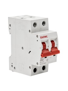 Автоматический выключатель YON max типа MD63S, 4,5кА, 2 полюса, хар-ка C, 63А DKC