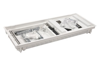 U60ES 5/2, Щит встраиваемый комбинированный 5/2 с металл. дверцей, IP30