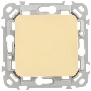 FLITE Выключатель 1-клавишный 10А ВС11-1-0-ФлН навахо IEK