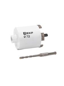 Коронка алмазная Turbo Fast 72 DCH-72TRB Laser M16 EKF Expert