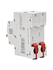 Автоматический выключатель YON max типа MD63S, 4,5кА, 2 полюса, хар-ка C, 40А DKC