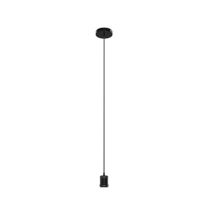 Светильник подвесной Gauss Decor PL021 черный E27, 1 м