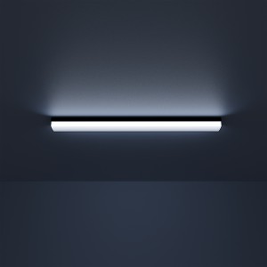 Св-к светодиодный матовый Gauss IP40 590x60x36мм 18W 1800Лм 6500K Shop Lighting черный 1/20