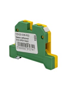 Зажим наборный ЗНИ-6PEN 6мм2 (JXB-земля) IEK