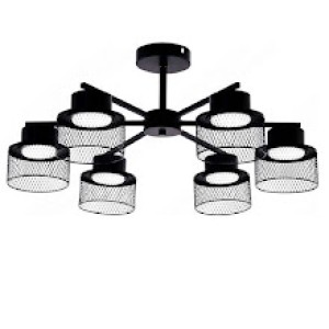 Светильник X-GX53 1090/6 чёрный