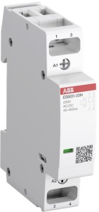 Контактор модульный ESB20-20N-01, 20A, 2NO, 24VAC/DC, 1M