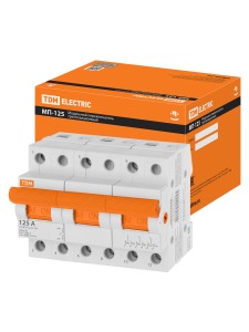 Модульный переключатель трехпозиционный МП-125 3P 125А TDM