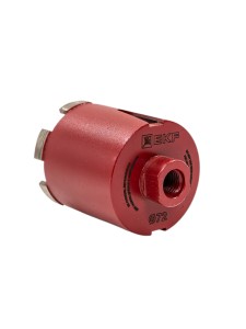 Коронка алмазная для дрелей с микроударом DCH-72MH Micro Hit Laser M16 EKF Professional