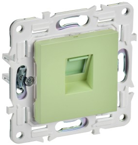 SKANDY Розетка компьютерная RJ45 кат.6 SK-K02G мятный IEK