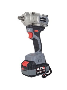 Аккумуляторный гайковерт бесщеточный ударный E0185 ProfiPower T-500N (Li-ion-1шт, 4.0Ач, 500Нм, ударная головка 17/19/21мм, З/У, в кейсе)