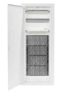 U60, Щит встраиваемый комбинированный 5/1 с металл. дверцей, IP30