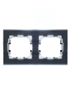 BRITE Рамка 2-местная IP44 РУ-2-БрМ-44 маренго IEK